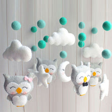 Load image into Gallery viewer, Baby Crib Holder Rattles Bracket Set Clockwork Music Box DIY Bed Bell Material Package Toy Pregnant Mom Handmade Toys For Baby